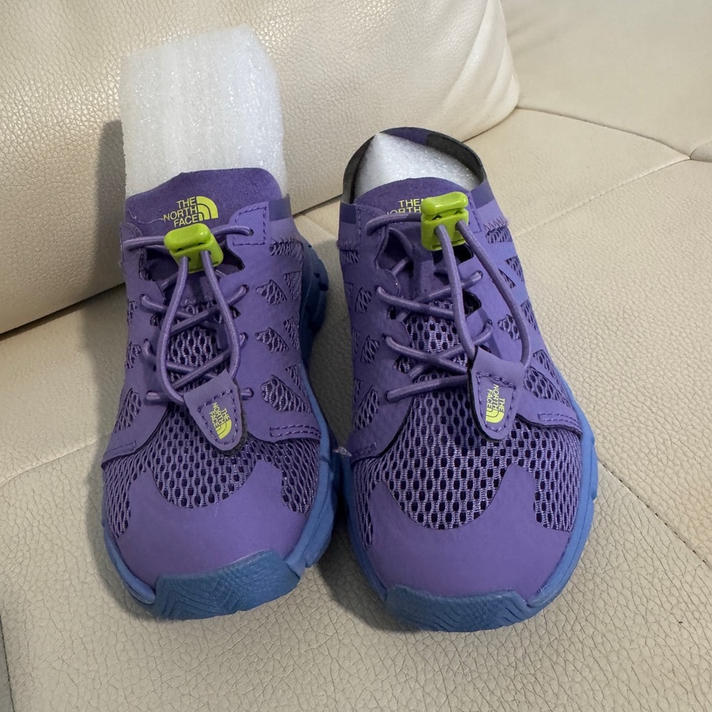 The North Face Purple and Blue Sneakers